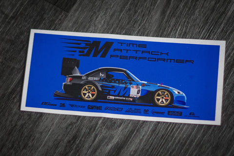 RM TIME ATTACK PEFORMER Slap Decal